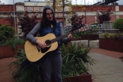 Busking in London